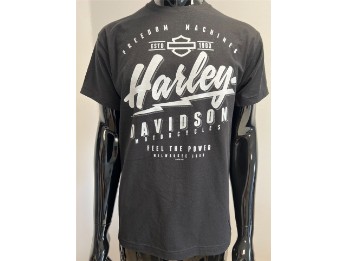 Harley-Davidson T-Shirt Bolt Schwarz 