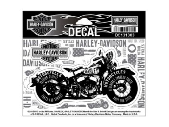 Harley-Davidson Aufkleber Panhead Power