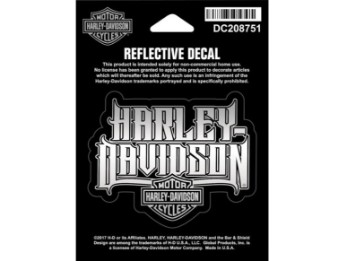Harley-Davidson Aufkleber Schriftzug