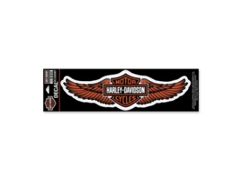 Harley-Davidson Aufkleber Straight Rings Orange