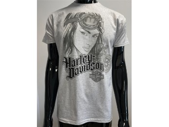 Harley-Davidson T-Shirt Faced Grau