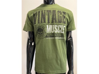 Harley-Davidson T-Shirt Vintage Grün