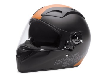 Helm, FXRG® Panoramic Vision Full Face, Schwarz/Orange