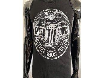 Harley-Davidson Dealershirt Rebel Eagle Schwarz