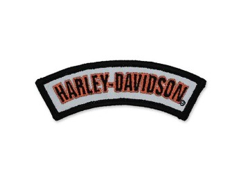 Harley-Davidson Aufnäher Schriftzug Reflektierend