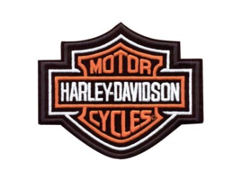 Harley-Davidson Aufnäher Bar & Shield 2X
