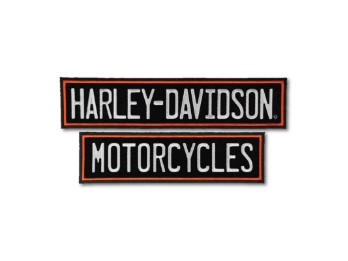 Harley-Davidson Aufnäher Schriftzug