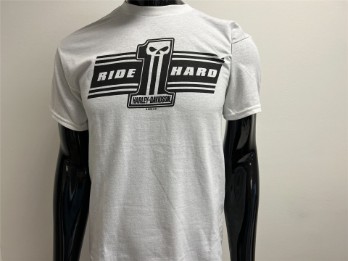 Harley-Davidson T-Shirt Ride Hard Weiß