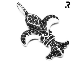 Lilien Anhänger BLACK LILY / A2022001