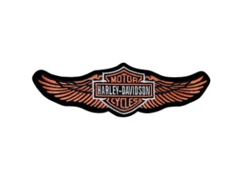 Harley-Davidson Aufnäher Bar & Shield Geflügelt