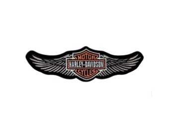 Harley-Davidson Aufnäher Bar & Shield Geflügelt Bronze