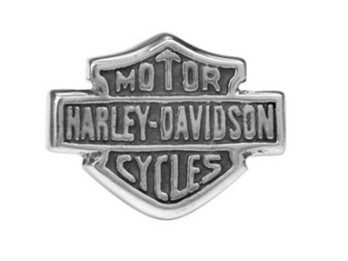 Ohrstecker, Bar & Shield, Harley-Davidson, Silber