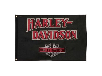 Harley-Davidson Nostalgic B&S Flag Small