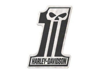 Harley-Davidson HDL-15551 #1 Skull Magnet