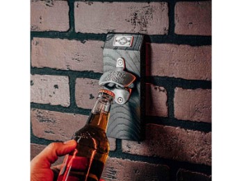 Harley-Davidson HDL-18639 Flasvchenöffner Open B&S Wall Mount Bottle opener