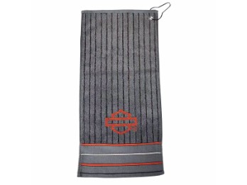 Harley-Davidson HD Open B&S Streifen Barhandtuch / Gästehandtuch HDL-18644