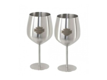 Harley-Davidson Wine Glass "Stainless steel"
