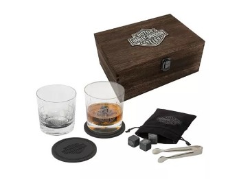 Harley-Davidson Premium Whiskey Glas Geschenk Set HDL-18806
