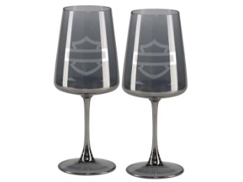 Weingläser-Set B&S, Rauchgrau / HDL-18820