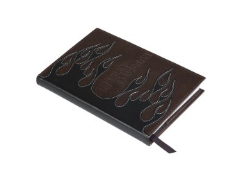 Harley-Davidson Flames Leather Journal Notizbuch HDL-20106