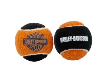 Harley-Davidson Tennis Ball Haustier-Spielzeug Set Bar & Shield / HDX-90224