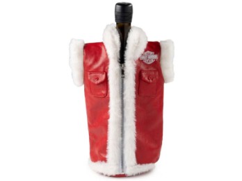 Weinflaschenkühler Biker Santa