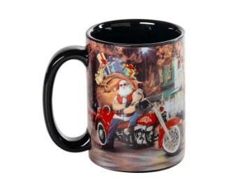 Harley-Davidson Biker Santa Tasse 2025