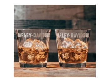 Harley-Davidson H-D Etched Rocks Gläser Set 2er HDX-98739