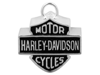Ride Bell, Large Bar & Shield Motorcycle, Harley-Davidson, Silber