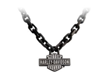 Harley-Davidson Halskette Vintage B&S Schwarz