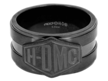Ring, HDMC, Harley-Davidson, Schwarz