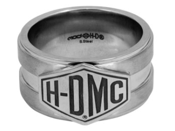 Ring, HDMC, Harley-Davidson, Silber