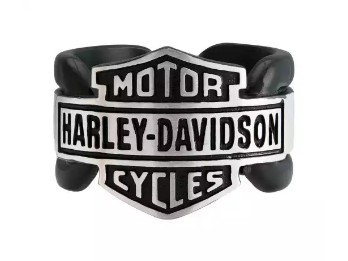 Harley-Davidson Ring Vintage Bar & Shield schwarz