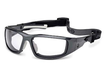 Harley-Davidson® Herren-Sonnenbrille HDMC mit verstellbarem Licht und Kopfband, Dunkelgrau HZ0051/S 20A