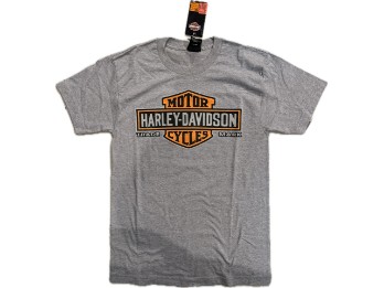 Harley-Davidson Dealer Shirt Trade Mark Grau Men Lübeck Holstentor