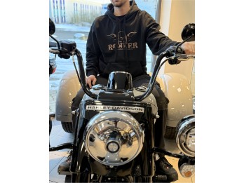 Rokker Hoodie Logo Black 520401