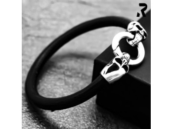 Armband Black Skull L /  ALE2022004_L
