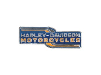 Harley-Davidson Pin Navy Orange