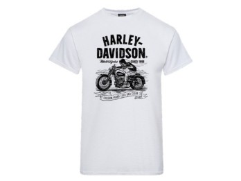 Harley-Davidson Dealer-Shirt Relay mit Lübeck Holstentor Backprint 40294934