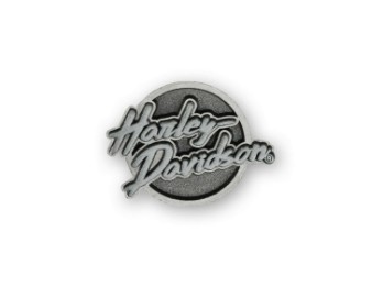 Harley-Davidson Pin Anstecker "EDGY" Schrifzug Abzeichen