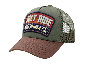 Harley-Davidson Rokker Trukker Cap Just Ride army grün 913704