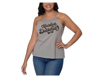 Harley-Davidson Dealer Shirts mit Backprint Lübeck Holstentor Damen Bolt Swirl 25027