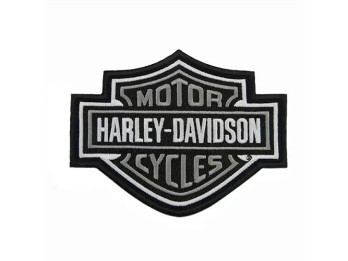 Harley-Davidson Patch Aufnäher Bar&Shield Grey 179670