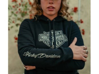 Harley-Davidson Bling Pullover Fleece-Hoodie – 99119-25VW ersetzt die 96416-25VW