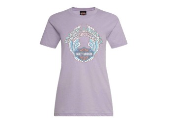 Harley-Davidson Angel Dealer-Shirt mit Lübeck Holstentor Backprint 40294969