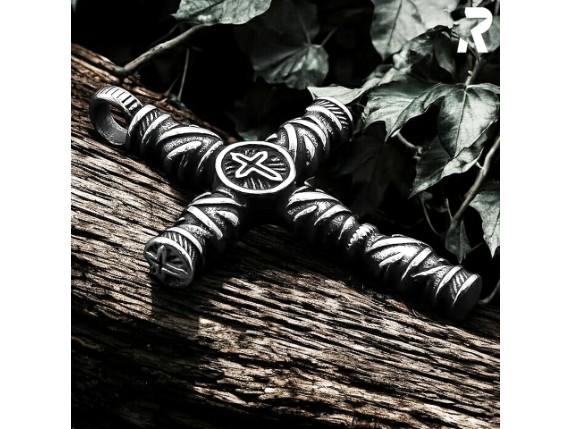 Kreuz Anhaenger Maenner Frauen Edelstahlschmuck Silber Edelstahl Rockyfy 15-02_1920x1920
