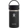 Hydro Flask 12 oz Wide Mouth with Flex Sip Lid Black