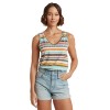 Sherpa Neha Tanktop mit V-Ausschnitt in Evergreen Indreni