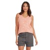 Sherpa Neha Tanktop mit V-Ausschnitt in Rose Gold Toile
