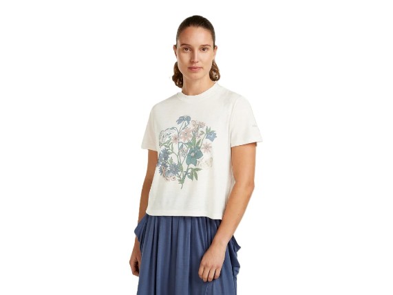 150 Tech Lite Crop Tee Woman NZ Flora